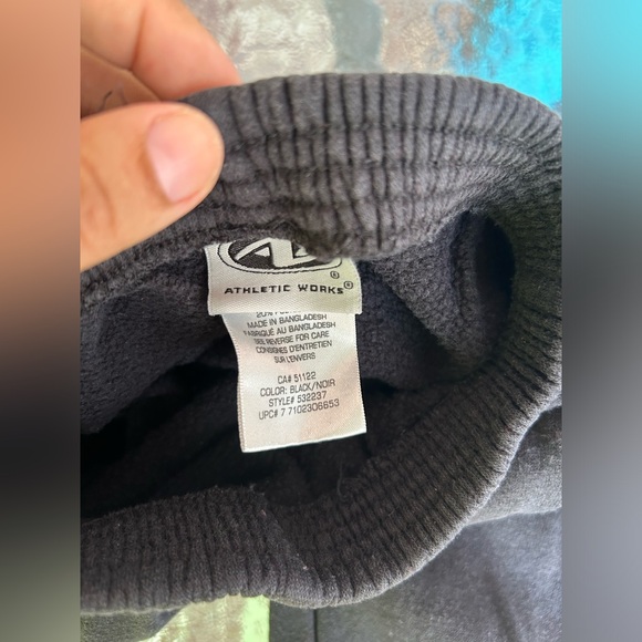 Athletic works | black sweat pants | size 2 - Picture 4 of 5